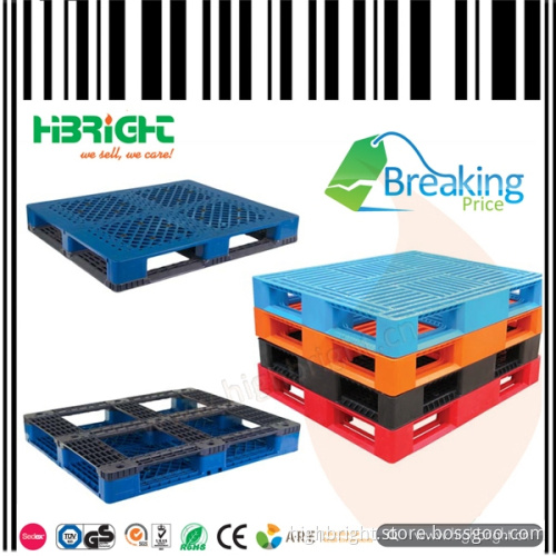 Stackable and Nestable Plastic Pallet Reinforced